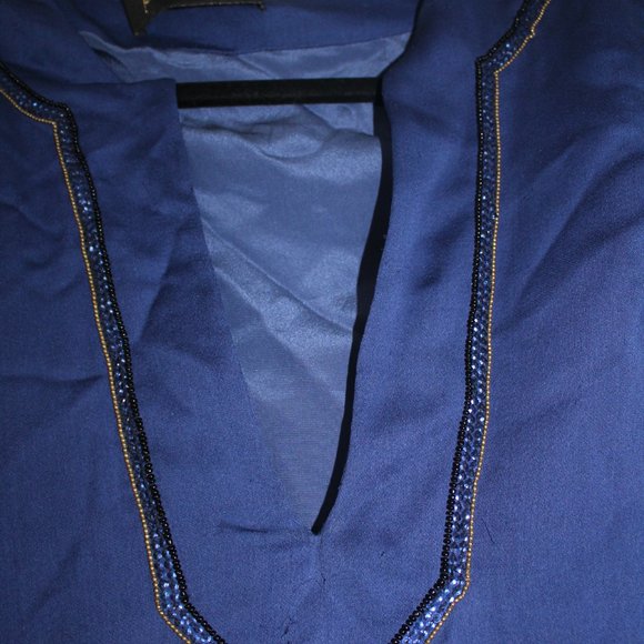 Blue Evening Dress by Jenny Packham - Picture 4 of 5